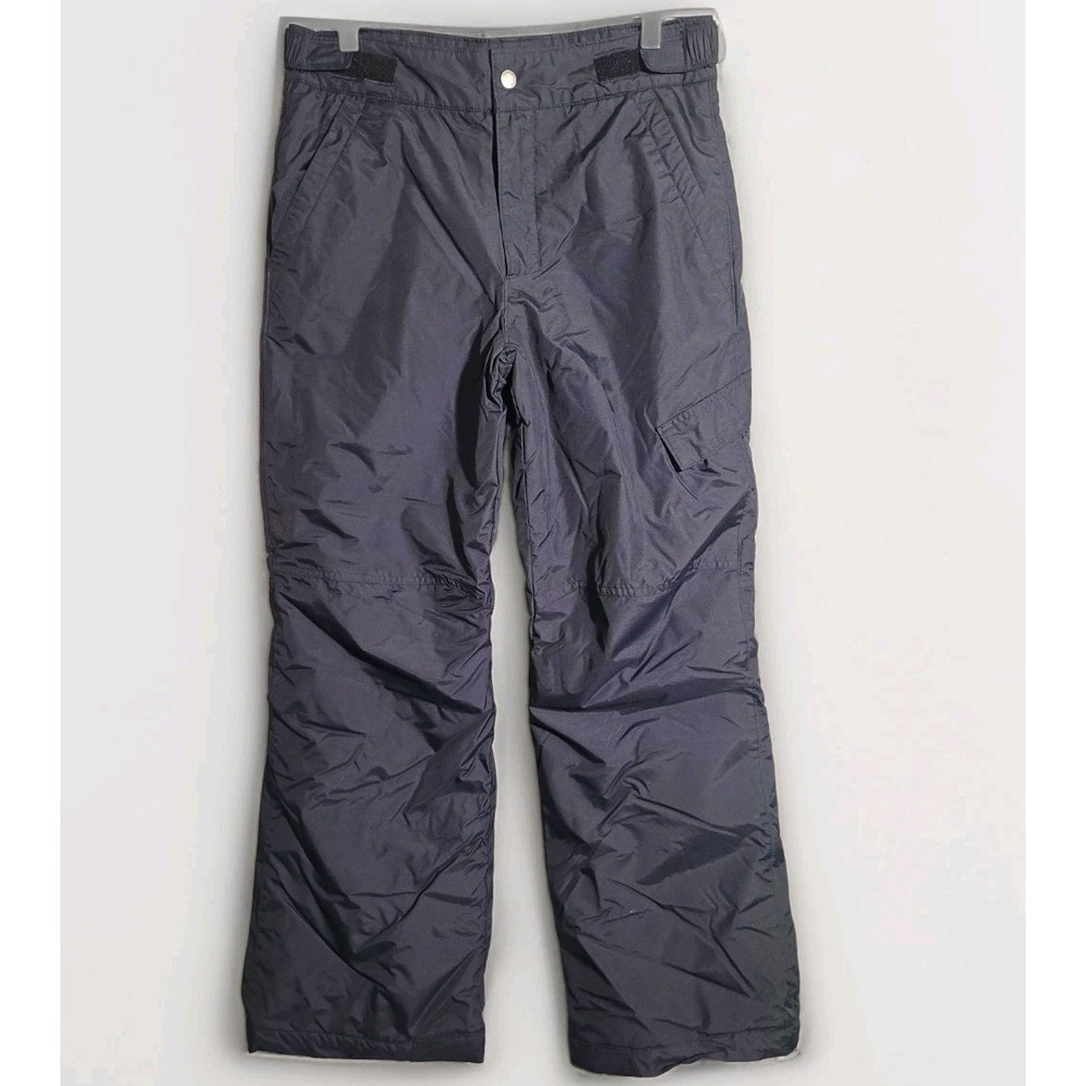 Columbia Youth Snow/Ski Pant Sz L 14/16 Black Outgrown Omni Tech